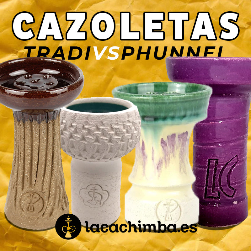Los dos tipos de cazoletas favoritos de los cachimberos