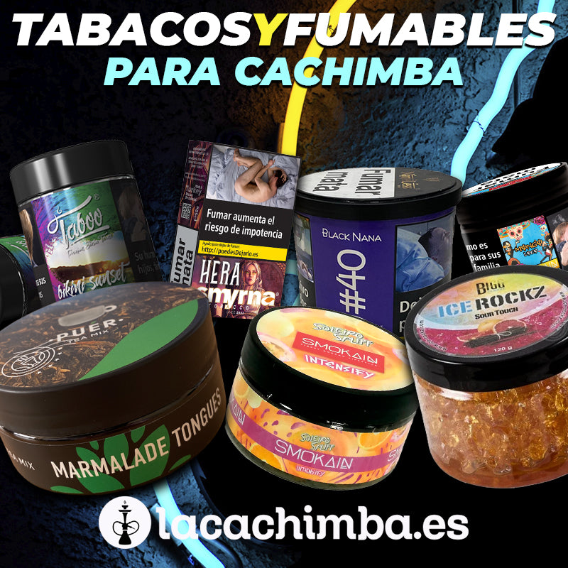 Tipos de tabacos y fumables para cachimba