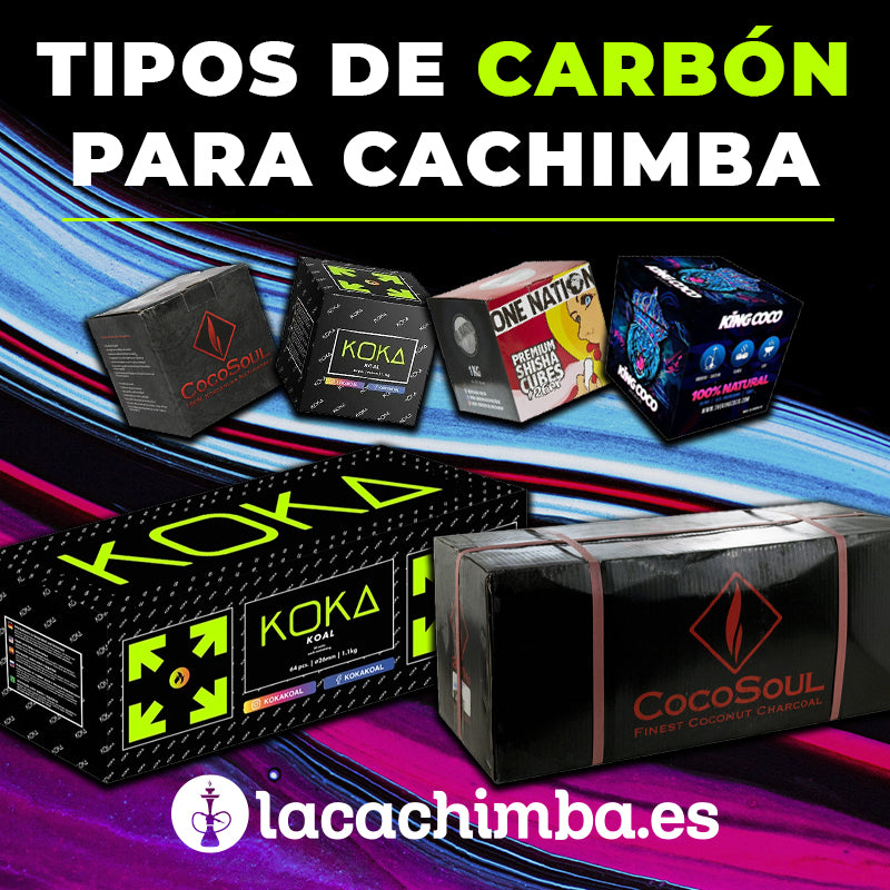 Tipos de carbones para cachimba