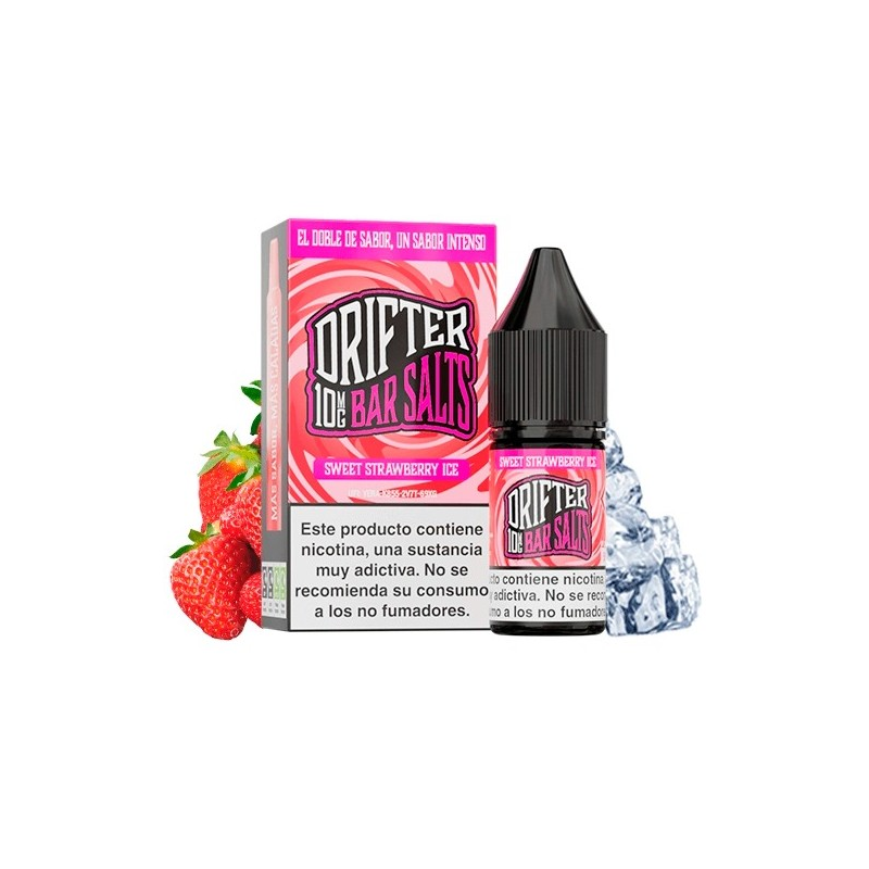 STRAWBERRY ICE - Drifter Bar salts 10MG 1UD