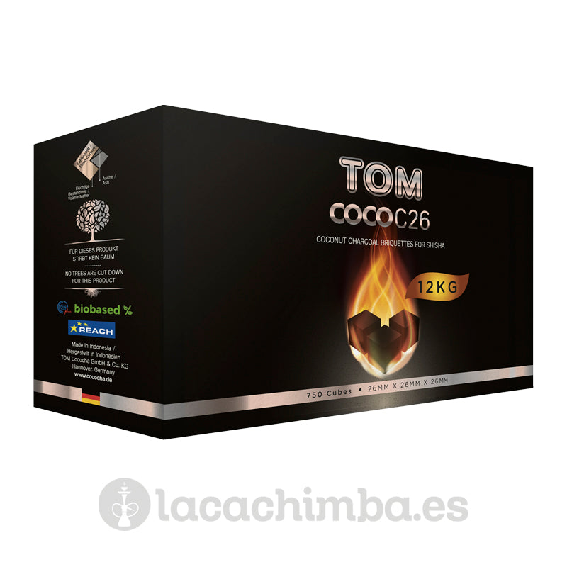 Carbón Tom Cococha C26 12 kg