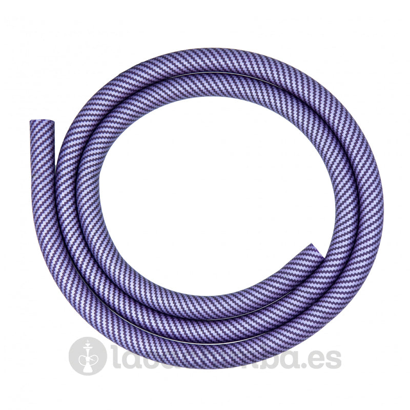 Manguera de Silicona Carbono Morado