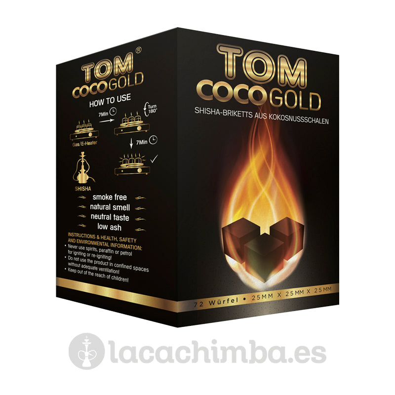 Carbón Tom Cococha Gold 1 kg